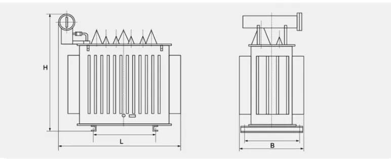 11kV To 0.4kV Step Down Oil Type Industrial Transformer